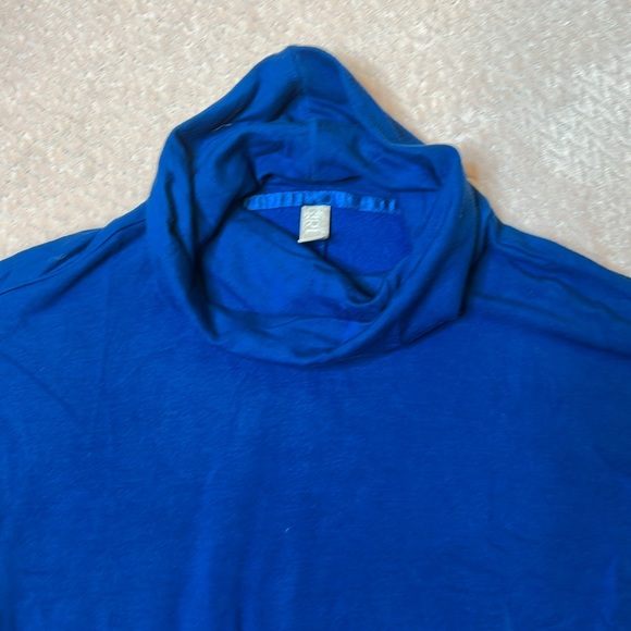Athleta Girl Just for Funnel Neck in Peacock Blue size L / 12 - Picture 7 of 14